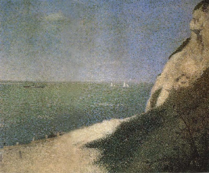 Georges Seurat Impression Figure of Landscape oil painting image